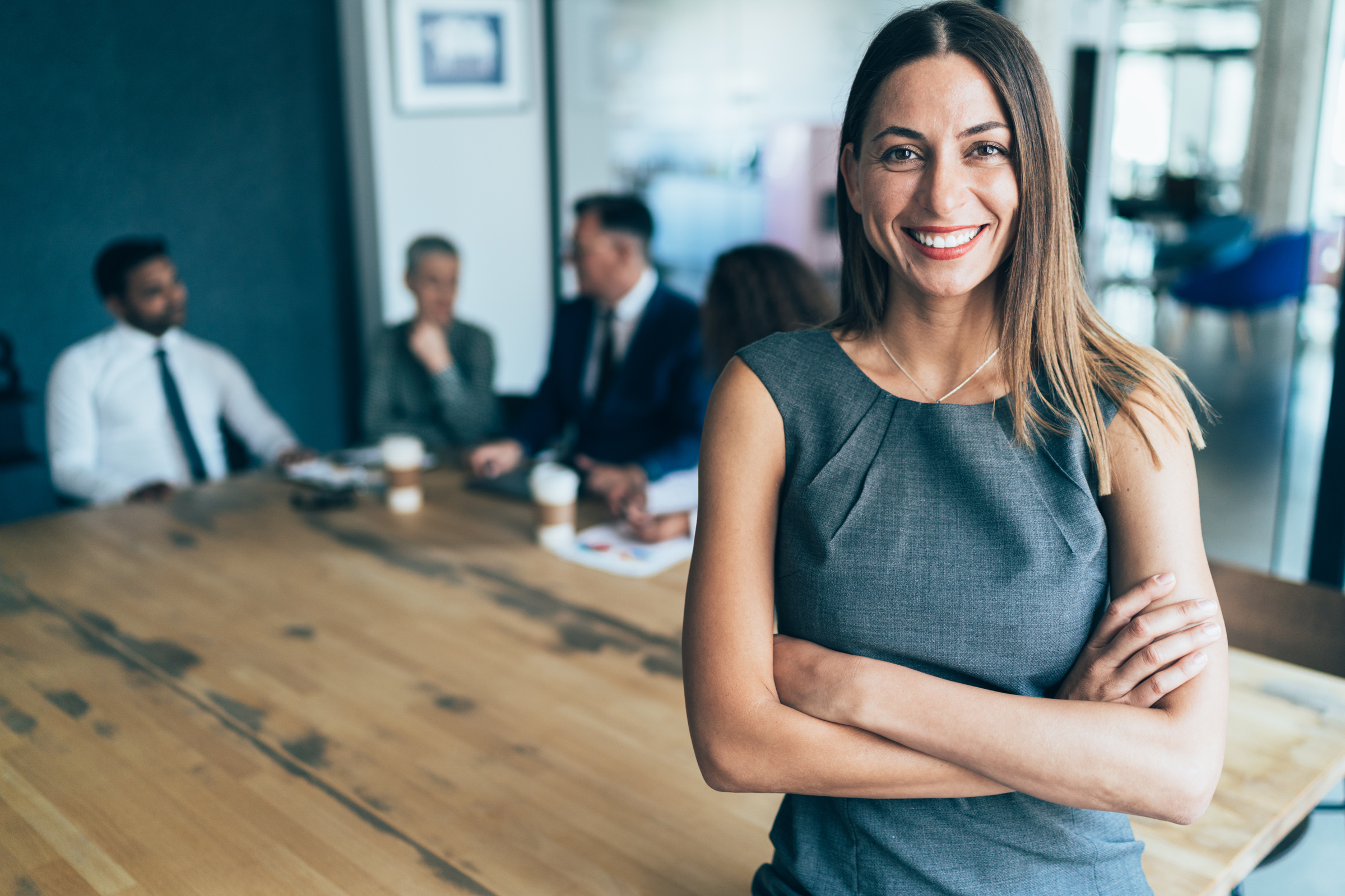 Portrait of confident business woman